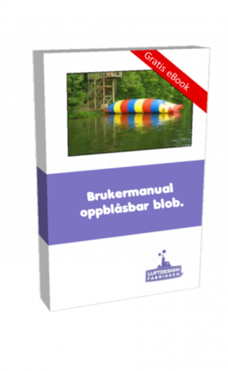 Brukermanual oppblåsbar blob